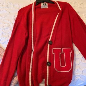 COPY - urban outfitters vintage red cardigan